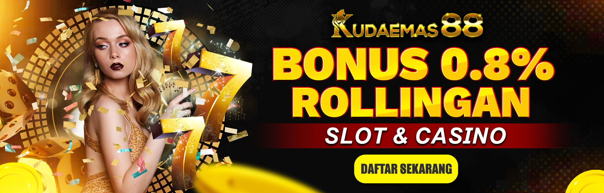 BONUS ROLLINGAN SLOT & CASINO 0.8%