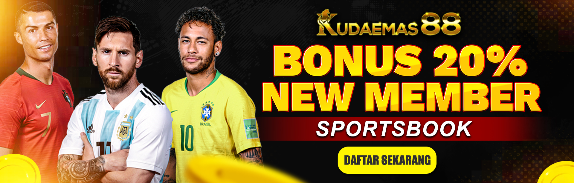 BONUS NEW MEMBER SPORT 20%