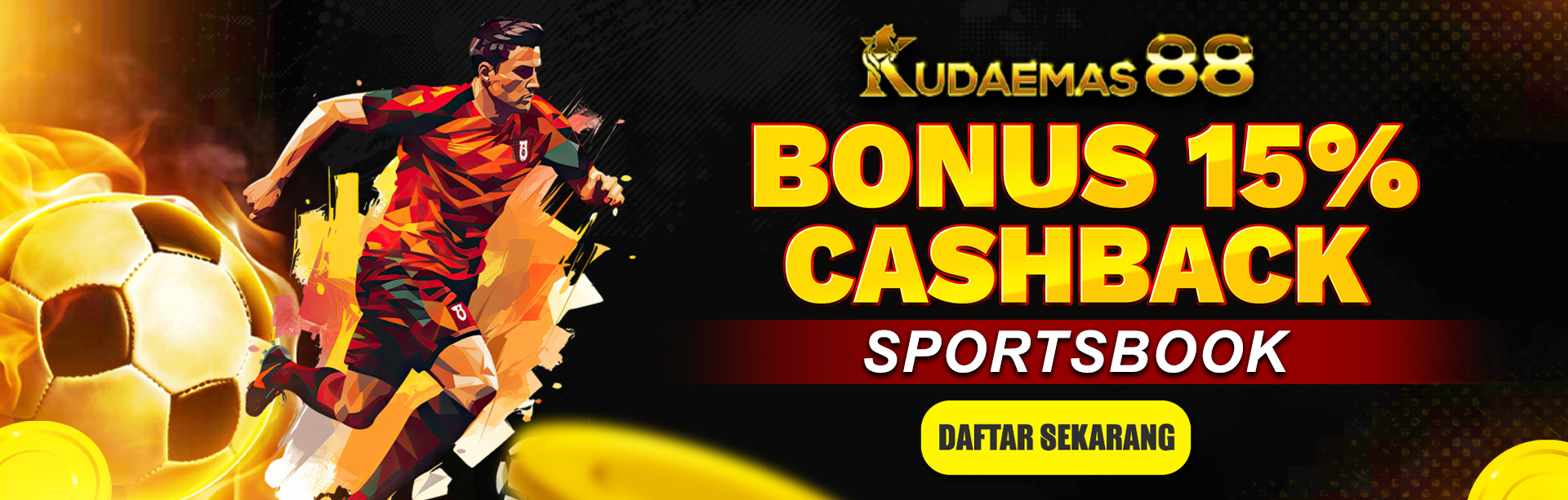 BONUS CASHBACK SPORT 15%