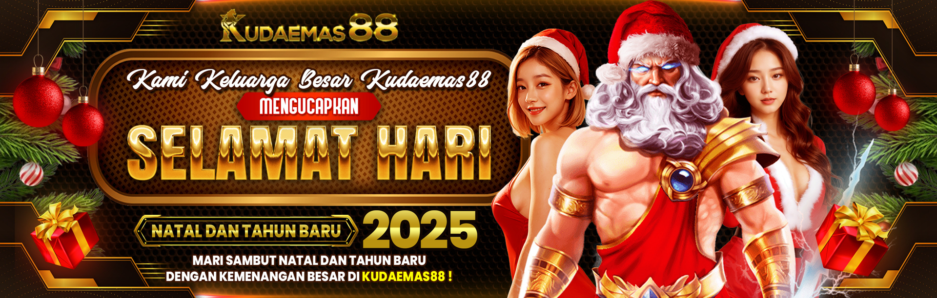 SELAMAT NATAL DAN TAHUN BARU KUDAEMAS88